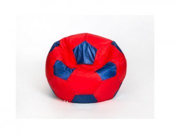 Кресло-мешок Мяч малый красно-синее в Качканаре - kachkanar.mebel-74.com | фото