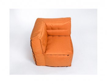 Модульное кресло Комфорт Колор угловое оранжевое в Качканаре - kachkanar.mebel-74.com | фото
