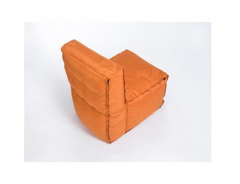 Модульное кресло Комфорт Колор прямое оранжевое в Качканаре - kachkanar.mebel-74.com | фото