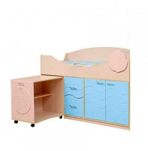 Набор мебели для детской Юниор -12.2 (700*1860) МДФ матовый в Качканаре - kachkanar.mebel-74.com | фото