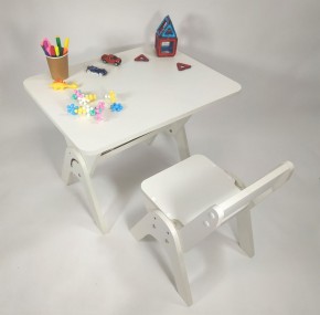 Детский растущий стол-парта и стул Я САМ "Умка" (Белый) в Качканаре - kachkanar.mebel-74.com | фото