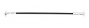 Турник раздвижной 1250-1500 цв. белый-черный FLEXTER PROFI в Качканаре - kachkanar.mebel-74.com | фото