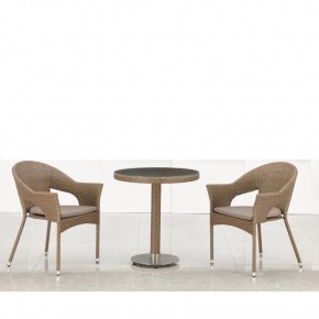 Комплект мебели  T601/Y79B-W56 Light Brown (2+1) в Качканаре - kachkanar.mebel-74.com | фото