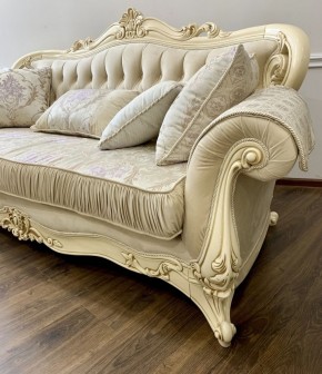 Комплект мягкой мебели Мона Лиза (крем) с раскладным механизмом в Качканаре - kachkanar.mebel-74.com | фото