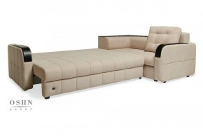 Комплект мягкой мебели Остин Garcia Ivory (Рогожка) Угловой + 1 кресло в Качканаре - kachkanar.mebel-74.com | фото