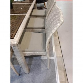 Комплект плетеной мебели T365/Y380C-W85 Latte (6+1) + подушки в Качканаре - kachkanar.mebel-74.com | фото