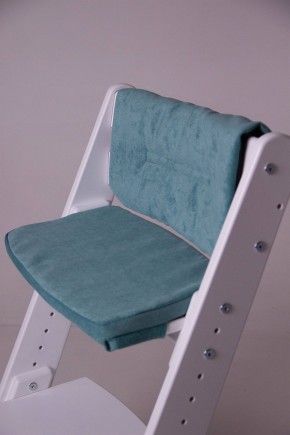 Комплект растущий стул и подушки Конёк Горбунёк Комфорт  (Белый, Волна) в Качканаре - kachkanar.mebel-74.com | фото