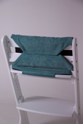 Комплект растущий стул и подушки Конёк Горбунёк Комфорт  (Белый, Волна) в Качканаре - kachkanar.mebel-74.com | фото
