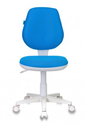 Кресло детское Бюрократ CH-W213/TW-55 голубой в Качканаре - kachkanar.mebel-74.com | фото