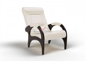 Кресло для отдыха Римини 19-К-КР (экокожа/венге) КРЕМ в Качканаре - kachkanar.mebel-74.com | фото