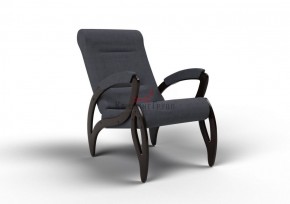 Кресло для отдыха Зельден 20-Т-ГР (ткань/венге) ГРАФИТ в Качканаре - kachkanar.mebel-74.com | фото