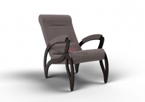 Кресло для отдыха Зельден 20-Т-ГР (ткань/венге) ГРАФИТ в Качканаре - kachkanar.mebel-74.com | фото