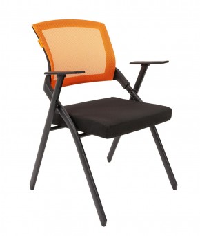 Кресло для посетителей CHAIRMAN NEXX (ткань стандарт черный/сетка DW-66) в Качканаре - kachkanar.mebel-74.com | фото