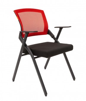 Кресло для посетителей CHAIRMAN NEXX (ткань стандарт черный/сетка DW-69) в Качканаре - kachkanar.mebel-74.com | фото
