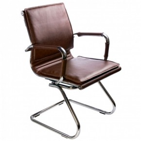 Кресло для посетителя Бюрократ CH-993-Low-V/Brown коричневый в Качканаре - kachkanar.mebel-74.com | фото