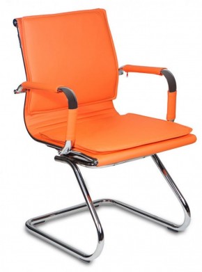 Кресло для посетителя Бюрократ CH-993-Low-V/orange оранжевый в Качканаре - kachkanar.mebel-74.com | фото