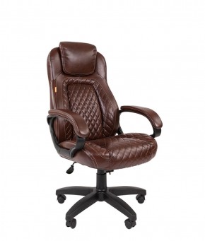 Кресло для руководителя  CHAIRMAN 432 (Экокожа коричневая) в Качканаре - kachkanar.mebel-74.com | фото