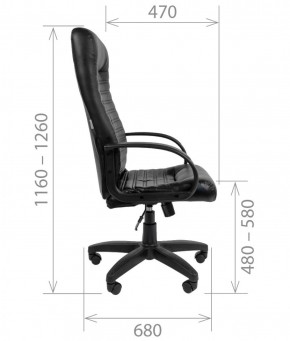 Кресло для руководителя CHAIRMAN 480 LT (Экокожа) в Качканаре - kachkanar.mebel-74.com | фото