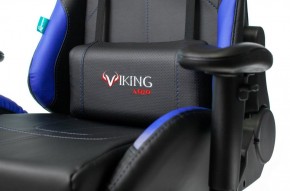 Кресло игровое Бюрократ VIKING 5 AERO BLUE черный/синий в Качканаре - kachkanar.mebel-74.com | фото