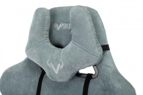 Кресло игровое Бюрократ VIKING KNIGHT LT28 FABRIC серо-голубой в Качканаре - kachkanar.mebel-74.com | фото