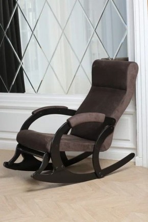 Кресло-качалка МАРСЕЛЬ 33-Т-AC (кофе) в Качканаре - kachkanar.mebel-74.com | фото