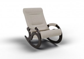 Кресло-качалка Вилла 11-Т-ГР (ткань/венге) ГРАФИТ в Качканаре - kachkanar.mebel-74.com | фото