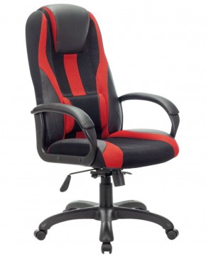 Кресло компьютерное BRABIX PREMIUM "Rapid GM-102" (экокожа/ткань, черное/красное) 532107 в Качканаре - kachkanar.mebel-74.com | фото
