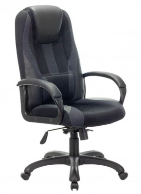Кресло компьютерное BRABIX PREMIUM "Rapid GM-102" (экокожа/ткань, черное/серое) 532105 в Качканаре - kachkanar.mebel-74.com | фото