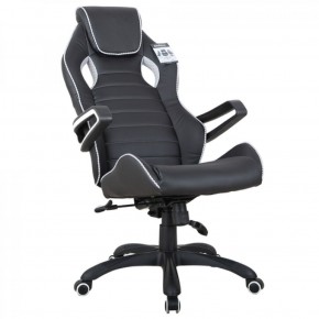 Кресло компьютерное BRABIX Techno Pro GM-003 (экокожа черное/серое, вставки серые) 531814 в Качканаре - kachkanar.mebel-74.com | фото