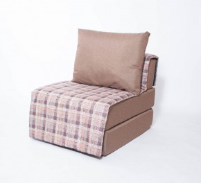 Кресло-кровать бескаркасное Харви (коричневый-квадро беж) в Качканаре - kachkanar.mebel-74.com | фото