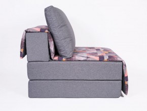 Кресло-кровать бескаркасное Харви (серый-сноу манго) в Качканаре - kachkanar.mebel-74.com | фото