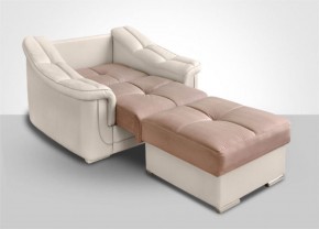 Кресло-кровать + Пуф Кристалл (ткань до 300) НПБ в Качканаре - kachkanar.mebel-74.com | фото