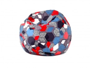 Кресло-мешок Мяч M (Geometry Slate) в Качканаре - kachkanar.mebel-74.com | фото