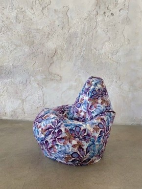 Кресло-мешок Цветы XL в Качканаре - kachkanar.mebel-74.com | фото