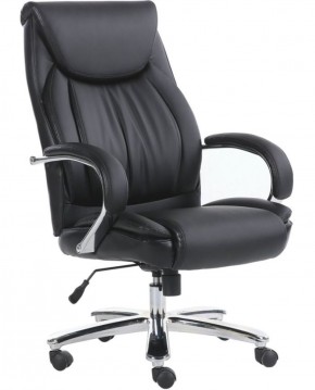 Кресло офисное BRABIX PREMIUM "Advance EX-575" (хром, экокожа, черное) 531825 в Качканаре - kachkanar.mebel-74.com | фото