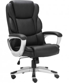 Кресло офисное BRABIX PREMIUM "Rest EX-555" (пружинный блок, экокожа, черное) 531938 в Качканаре - kachkanar.mebel-74.com | фото