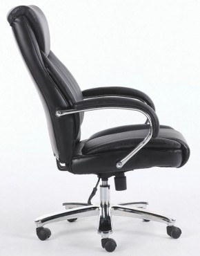 Кресло офисное BRABIX "Advance EX-575" (хром/экокожа/черное) 531825 в Качканаре - kachkanar.mebel-74.com | фото