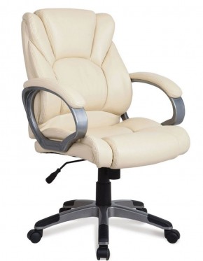 Кресло офисное BRABIX "Eldorado EX-504", экокожа, бежевое, 531167 в Качканаре - kachkanar.mebel-74.com | фото