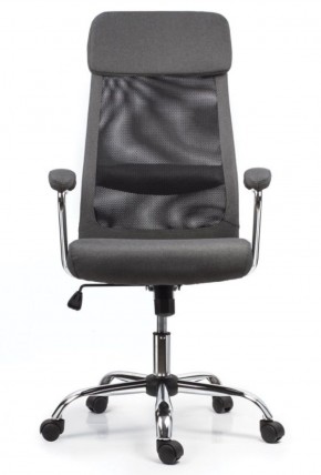 Кресло офисное BRABIX "Flight EX-540" (хром, ткань, сетка, серое) 531848 в Качканаре - kachkanar.mebel-74.com | фото