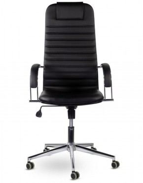 Кресло офисное BRABIX "Pilot EX-610 CH" premium (черное/кожзам) 532418 в Качканаре - kachkanar.mebel-74.com | фото
