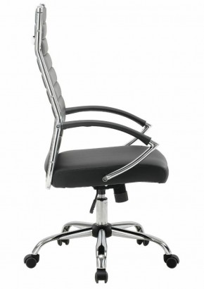 Кресло офисное BRABIX "Style EX-528", экокожа, хром, черное, 531947 в Качканаре - kachkanar.mebel-74.com | фото