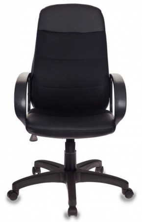 Кресло руководителя Бюрократ CH-808AXSN/LBL+TW-11 черный в Качканаре - kachkanar.mebel-74.com | фото