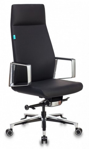 Кресло руководителя Бюрократ _JONS/BLACK черный в Качканаре - kachkanar.mebel-74.com | фото