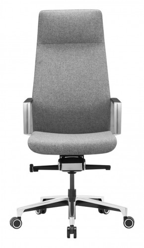 Кресло руководителя Бюрократ _JONS/CASHGREY серый в Качканаре - kachkanar.mebel-74.com | фото
