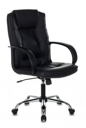 Кресло руководителя Бюрократ T-800N/BLACK черный в Качканаре - kachkanar.mebel-74.com | фото