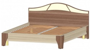 ВЕРОНА Кровать 1600 с основанием (ясень шимо комб.) в Качканаре - kachkanar.mebel-74.com | фото