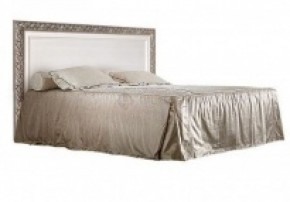 Кровать 2-х спальная (1,8 м) Тиффани штрих-лак/серебро (ТФКР180-1) в Качканаре - kachkanar.mebel-74.com | фото