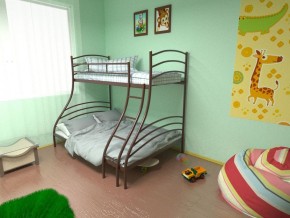 Кровать 2-х ярусная Глория 1400*1900 (МилСон)  в Качканаре - kachkanar.mebel-74.com | фото