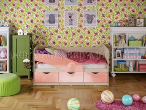 Кровать Бабочки (Розовый металлик) 1600 в Качканаре - kachkanar.mebel-74.com | фото