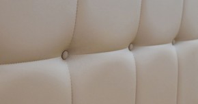 Кровать двойная Хлоя 160 + ортопед + ПМ + дно (арт. Пегасо капучино к/з (бежево-коричневый)) в Качканаре - kachkanar.mebel-74.com | фото